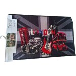 Douceur d'intérieur - tapis multi usage rectangle 50 x 80 cm london folies Douceur d'intérieur - tapis multi usage rectangle 50 x 80 cm london folies