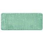 Douceur d'int�rieur - tapis de salle de bain rectangulaire avec motif gaufr�, 50 x 120 cm