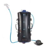 Douches solaires camping propulsé solaire 20l tpu portable sac avec tuyau amovible long et pression pompe ... Douches solaires camping propulsé solaire 20l tpu portable sac avec tuyau amovible long et pression pompe ...