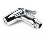 Douchette bidet en acier inoxydable, pistolet de douche portable pour salle de bain et toilettes, pommeau ...