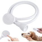 Douchette douchette pour se laver les cheveux, avec raccord en caoutchouc