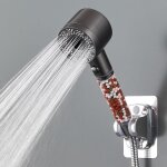 Pommeau de douche 5 jets ? filtration renforc�e ? �conomie d'eau jusqu'� 56% ? design moderne pour salle ...