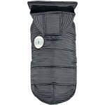 Doudoune ray�e � capuche noire taille : 30s