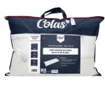 Traversin plat qualigel - 140 cm - made in france - blanc