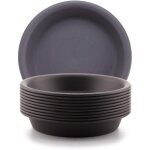 Dpzo - 14cm pot en plastique pour plantes succulentes, soucoupe plate pour retenir l'eau, paquet de 10 ...