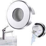 Dpzo - lot de 2 d�bordement d'�vier couvercle garniture de lavabo pour lavabo couvercle de trop - plein ...