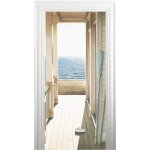 Dpzo - 2 pcs 3d sticker de porte trompe l'oeil effect auto - adhésif amovible autocollant pour décor ... Dpzo - 2 pcs 3d sticker de porte trompe l'oeil effect auto - adhésif amovible autocollant pour décor ...