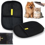 Dpzo - 2 pi�ces gant poil chat, double face brosse poils animaux, r�utilisable brosse anti poils animaux ...