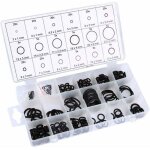 Dpzo - 225 pi�ces joint torique assortiment coffret de rondelles en caoutchouc kit bagues d'�tanch�it� ...