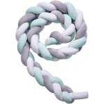 Dpzo - 2m tour de lit tresse serpent coussin tour de canap souple tress pare - choc pour protection ...