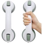 Dpzo - jamais utilis�]2x poign�es de douche � ventouse - en plastique - sans per�age - poign�e de baignoire ...