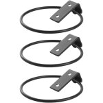Dpzo - lot de 3 supports muraux en fer pour pots de fleurs - pour int�rieur et ext�rieur