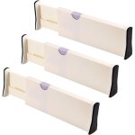 Dpzo - 3pcs diviseur de tiroir séparateur de tiroir organisateur de tiroir pour ranger sous - vètements, ... Dpzo - 3pcs diviseur de tiroir séparateur de tiroir organisateur de tiroir pour ranger sous - vètements, ...