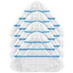 Dpzo - 4 housses lingettes pour balai vapeur silvercrest lidl universel accessoires pour nettoyeurs vapeur ...