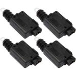 Dpzo - 4 � moteur centralisation de porte ou coffre pour clio 2 duster logan sandero, actionneur de verrouilla ...