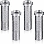 Dpzo - 4 vis de panier d'vier 45 mm vis de bonde en acier inoxydable accessoires de fixation vis de ...