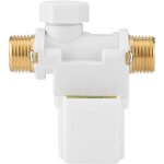 Dpzo - ac 220v valve electromagntique electrique, interrupteur  electrovanne normalement ferme pour ...