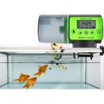 Dpzo - automatique distributeur nourriture pour poissons avec minuterie et lcd pour aquarium
