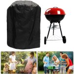 Dpzo - bâche de protection pour barbecue rond, housse imperméable anti - uv avec sac de rangement, 77x58cm ... Dpzo - bâche de protection pour barbecue rond, housse imperméable anti - uv avec sac de rangement, 77x58cm ...