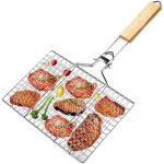 Dpzo - barbecue grill, filet de barbecue, panier de barbecue, panier � poisson pour barbecue, grille ...