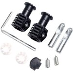 Dpzo - boulons de réservoir de toilettes, kit de boulons de fixation plaqués zinc noir pour toilettes ... Dpzo - boulons de réservoir de toilettes, kit de boulons de fixation plaqués zinc noir pour toilettes ...