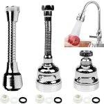 Dpzo - brise jet flexible en laiton, a�rateur douchette chrom� noir, a�rateur robinets cuisine, robinetterie ...