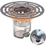 Dpzo - clapet anti odeur, anti odeur douche bouchon pour sol de douche, noyau dodorant de siphon de ...