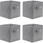 Dpzo - coffret de rangement pliable 4 pi�ces, tiroir en tissu, bo�te de rangement pour jouets et v�tements, ...