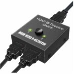 Dpzo - jamais utilis�]commutateur hdmi bidirectionnel en aluminium avec prise en charge 4k 60hz, capable ...