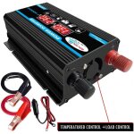 Dpzo - convertisseur 12v 220v pur sinus 4000w onduleur  onde sinusodale pure transformateur avec tlcommand ...