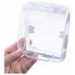 Dpzo - couvercle �tanche pour bouton de sonnette, housse de protection transparente, protection sonnette ...