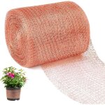 Dpzo - filet anti limaces et escargots, ruban cuivre anti limace, double couche grillage en bande cuivre ...