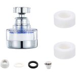 Dpzo - jamais utilis�]filtre robinet, 360� rotatif filtre robinet anti calcaire, filtre calcaire robinet, ...