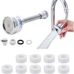 Dpzo - filtre robinet, 360 rotatif filtre robinet anti calcaire, filtre calcaire robinet, filtre anti ...