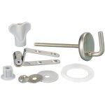 Dpzo - jamais utilis�] fixation abattant wc, pi�ce d�tach�e pour abattant wc fix clip avec fixation inox, ...