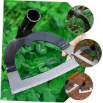 Dpzo - jamais utilis�]houe de jardinage en acier inoxydable outil de d�sherbage outils de jardinage set ...