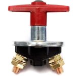 Dpzo - isolateur de batterie � cl� fixe de 200 amp interrupteur d'arr�t coup� interrupteur �lectrique ...