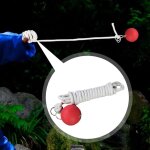 Dpzo - pratique de lancer du marteau, entraneur de flchette  corde, pratique de poids en caoutchouc ...