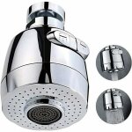 Dpzo - mousseur et brise - jet pour robinet arateur de robinet 360 degrs 2 modes rglable douche tte ...