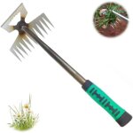 Dpzo - outil de d�sherbage de jardin, outil de d�sherbage manuel en acier au mangan�se durable, d�sherbeur ...