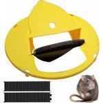 Dpzo - pige  souris seau avec couvercle, attrape - rat compatible pour intrieur et extrieur, auto ...