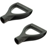 Dpzo - poigne en d pour pelle  neige, poigne de rechange en plastique, accessoires de jardin, lot ...