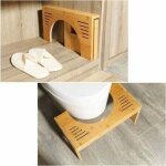 Dpzo - repose - pieds squat r�glable en hauteur marchepied de toilette en forme de c tabouret de toilette ...