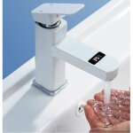 Dpzo - robinet de contrôle de température unique robinet lavabo mitigeur salle de bain en laiton pour ... Dpzo - robinet de contrôle de température unique robinet lavabo mitigeur salle de bain en laiton pour ...