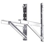 Dpzo ? support d'unit� ext�rieure de climatiseur acier inoxydable 304 ? structure triangulaire stable ...