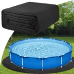Dpzo - tapis de sol piscine, revêtement de piscine rond épais, tapis piscine hors sol, piscine ronde ... Dpzo - tapis de sol piscine, revêtement de piscine rond épais, tapis piscine hors sol, piscine ronde ...