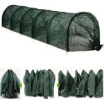 Dpzo - tunnel de croissance pliable, rutilisable rseau des plantes de serre tunnel pour couvrir les ...