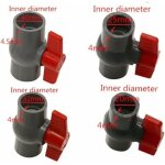 Dpzo - jamais utilis]vanne  boisseau sphrique en pvc, valve en plastique u - pvc, connecteurs droits ...