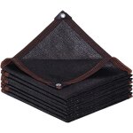 Dpzo - voile - d'ombrage - toile - filet - ombrage - exterieur rectangulaire avec ?illets pour balcon, ...