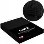 Drap - housse 120x200 jersey respirant Élastique noir poli Drap - housse 120x200 jersey respirant Élastique noir poli